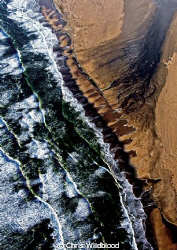 The South Atlantic meets the Skeleton Coast. by Chris Wildblood 